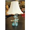 Image 2 : TWO VINTAGE BLUE LAMPS
