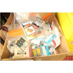 BOX OF NEW HOBBY SHOP PARTS