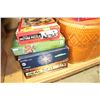 Image 2 : BOARD GAMES, PICNIC BASKET AND SEWING CASE