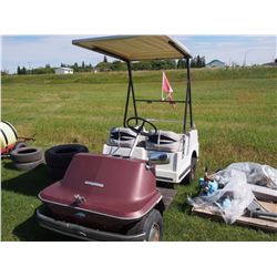 Harley Davidson Golf Cart, Needs some repairs