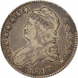 1817 50C. PCGS VF25.
