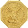 Image 1 : 1851 Augustus Humbert. $50. Kagin-2. 880 THOUS. No 50 on Reverse. Octagonal. Lettered Edge. Rarity-5