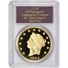 Image 3 : 1855/2001 $50 Kellogg & Company gold PCGS GEM PROOF.