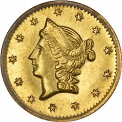 1853 Liberty Head Round $1/2 BG-428. Rarity 3. PCGS MS-62 OGH.