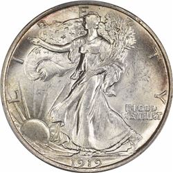 1919 50C. MS-62 PCGS.