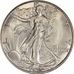 1935-D 50C. MS-66 PCGS.
