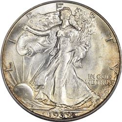 1939-D/D 50C. FS-501. Repunched Mintmark. MS64+ PCGS. CAC.