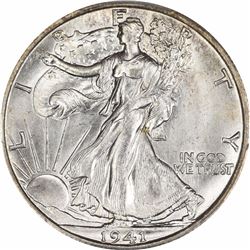 1941-S 50C. MS-66 PCGS. CAC.