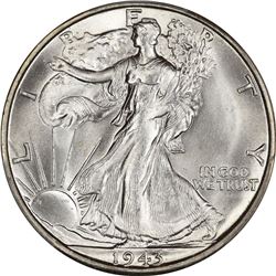 1943-S 50C. MS-66+ PCGS. CAC.