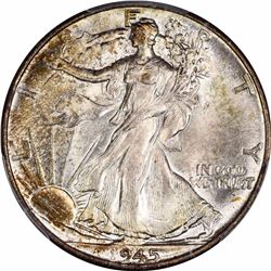 1945 50C. MS-67 PCGS. CAC.