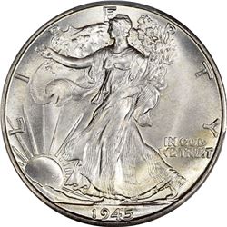 1945-D 50C. MS-67 PCGS.