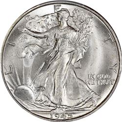 1945-S 50C. MS-66+ PCGS.