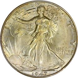 1947-D 50C. MS-66+ PCGS. CAC.