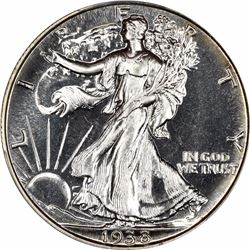1938 50C. Proof-67 PCGS.