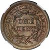 Image 2 : 1853 1C. Newcomb-3. Rarity-1. MS-65 BN NGC.