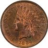 Image 1 : 1864-L 1C. on Ribbon Bronze Cent. MS-65 RB NGC. CAC.