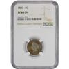 Image 3 : 1883 1C. Proof-65 BN NGC.