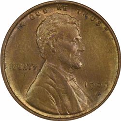 1909-S 1C. V.D.B. MS-63 BN NGC.