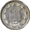 Image 2 : 1877 3C. Proof-66 Cameo NGC.