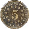 Image 2 : 1870 5C. Proof-66 Cameo NGC.