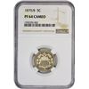 Image 3 : 1879/8 5C. Proof-64 Cameo NGC.