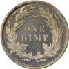 Image 2 : 1887 10C. Proof-65 Cameo NGC.