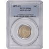 Image 3 : 1875-S/S 20C. Repunched Mintmark, Misplaced Date. FS-302. MS-61 PCGS.