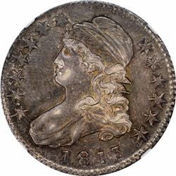 1813 50C. O-103. Rarity-2. AU-55 NGC.