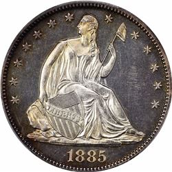 1885 50C. Proof-63 PCGS.