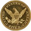 Image 2 : 1860 S$5. Proof-65+ CAM PCGS.