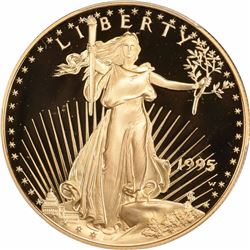 1995-W $50 Gold Eagle. One Ounce. Proof-69 DCAM PCGS.