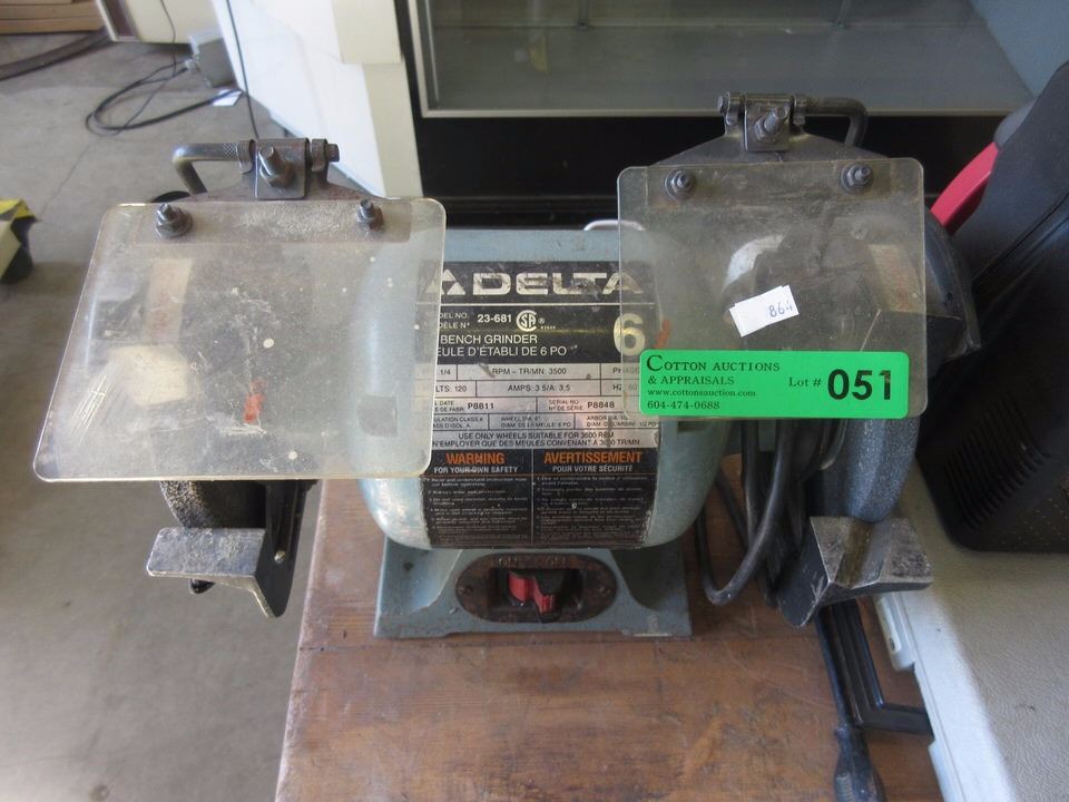 Delta 6" Bench Grinder