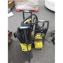3 Electric Karcher Pressure Washers