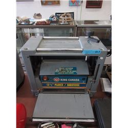 King 12-1/2" Planer