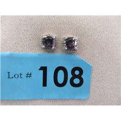 New Mystic Topaz & Diamond Earrings