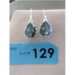 New 50 CT Mystic Topaz Earrings
