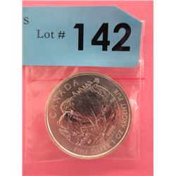 1 Oz .9999 Fine Silver 2013 Bison Coin