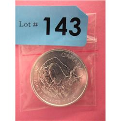 1 Oz .9999 Fine Silver 2013 Antelope Coin