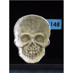 Solid Cast Iron Skull Dish