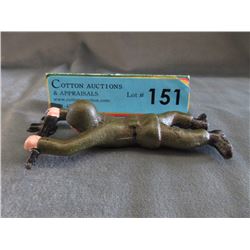 Solid Cast Iron Army Soldier Hand Bottle Opener