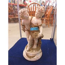 20" Chalk Ware Statue