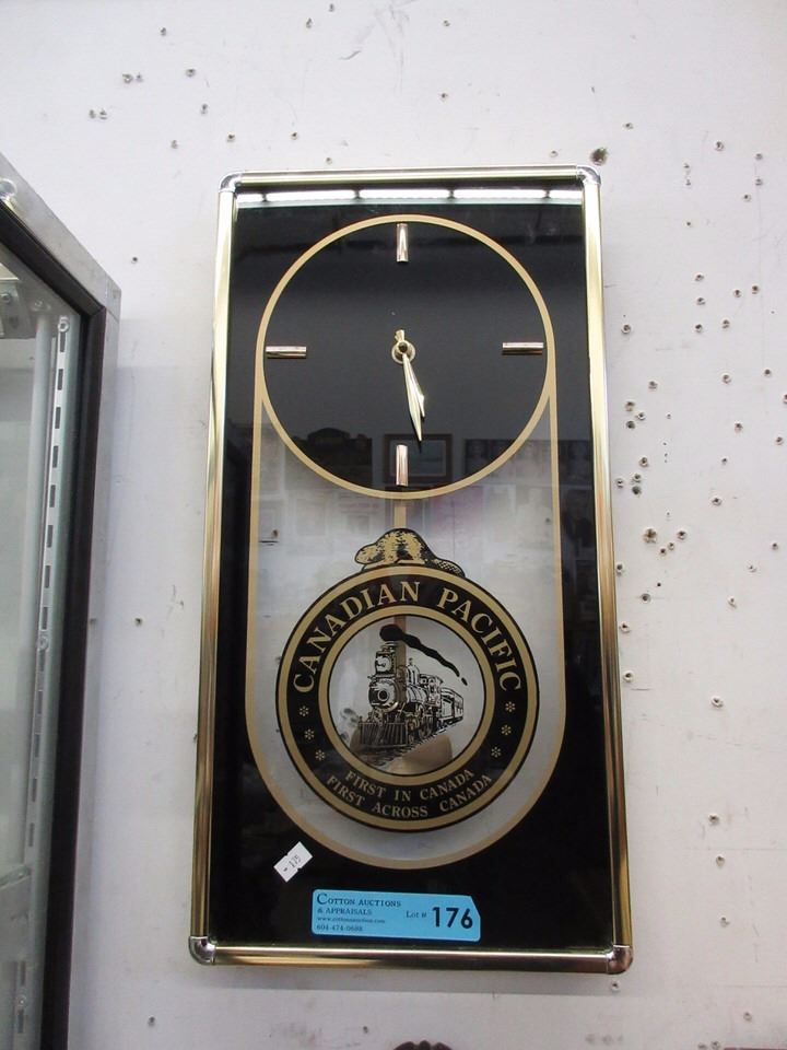 Canadian Pacific Pendulum Wall Clock