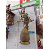 Image 1 : Wall Hanging Brass Bell - "Vocem Meam Audi"