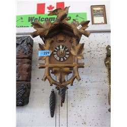 Wood Cuckoo Clock