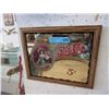 Image 1 : Wood Framed Pepsi-Cola Wall Mirror