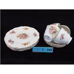 4 Coalport Luncheon Sets - Fragrance
