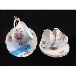 4 Pieces of Coalport China - Fragrance