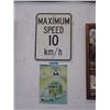 Image 1 : Traffic Sign & Tin Route 66 Sign