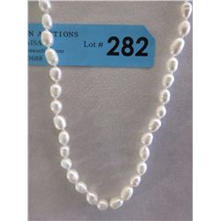 Hand Knotted Freshwater Pearl Necklace