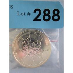 2013 CDA 1 Oz. Maple Leaf .9999 Silver Coin